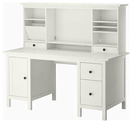 hermes ikea white desk|IKEA Hemnes desk with hutch.